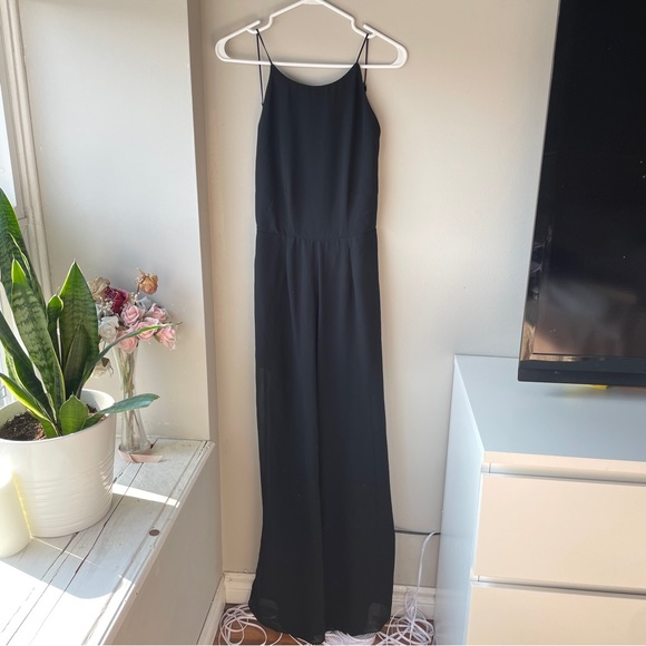 Zara gorgeous black backless jumpsuit! - Picture 5 of 6